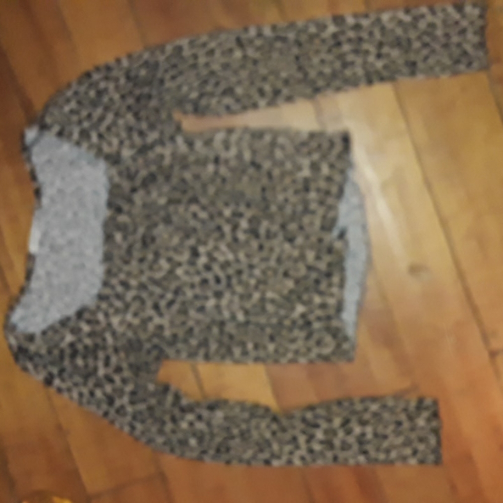 Leopard print cheetah print crop top